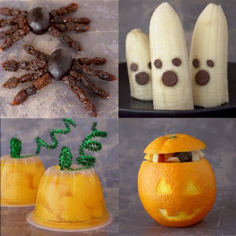 Halloween Fruit Snacks Kids Can Make - Eating Richly