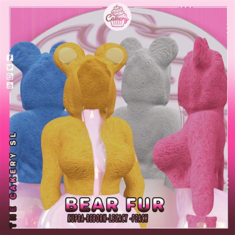 Second Life Marketplace The Cakery Bear Fur Fatpack Unpacker