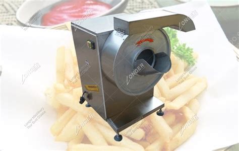 Stainless Steel Potato French Fries Cutter Machine 600kg H