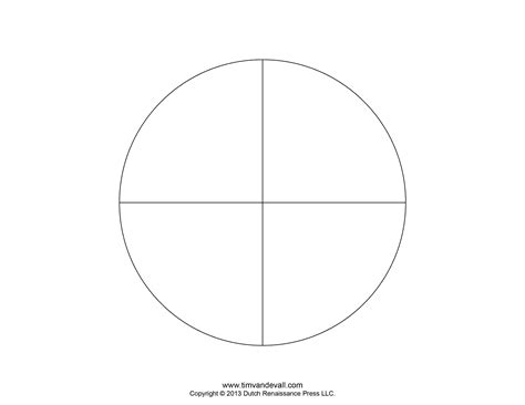 Blank Pie Chart Templates | Make A Pie Chart