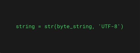 Python Bytes To String Utf