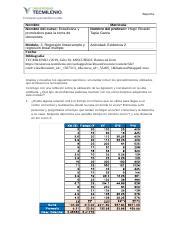 Estad Stica Y Pron Sticos Para La Toma De Decisiones Evidencia Doc