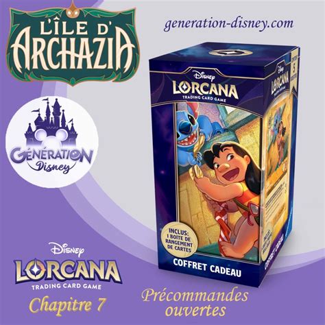 Coffret cadeau Stitch LORCANA Chapitre 7 préco