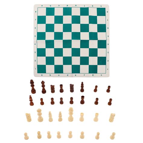 International Chess Set Chess Pieces With Pu Checkerboard Parties Chess