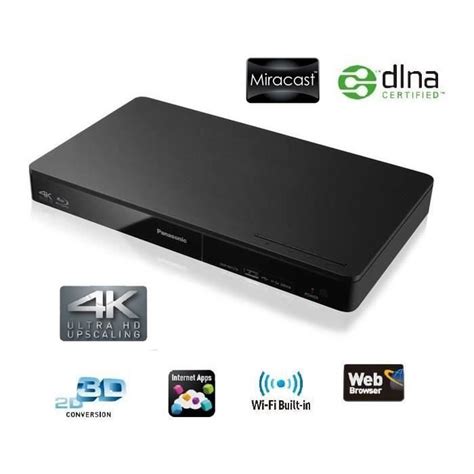 Panasonic Dmp Bdt Lecteur Blu Ray D Wifi K Cdiscount Tv Son Photo