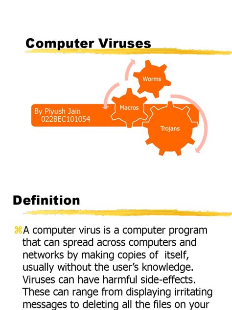 Computer Virusppt Computer Virus Visual Basic For Applications