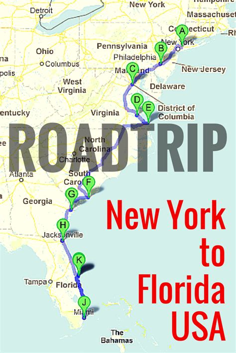 The best ever east coast road trip itinerary – Artofit