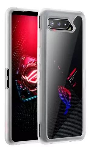 Capa Rog Phone 5 Crystal 2 Películas Premium Envio Sp Full