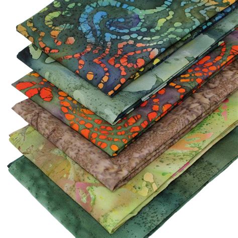 Fat Quarters Bundle Earthy Tones Overdale Fabrics