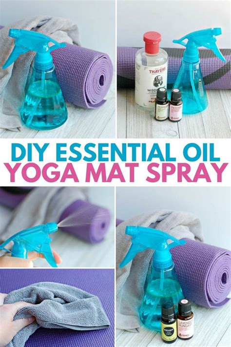 Quick And Easy Diy Yoga Mat Spray Using Essential Oils And Other All