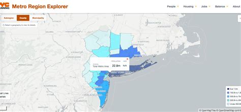 Tri State Area Map