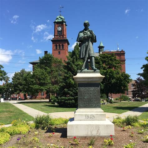 Civil War Monument Claremont New Hampshire Paul Chandler July 2016