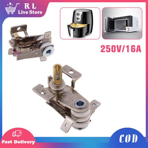 Bimetallic Heating Thermostat V A Adjustable Celsius