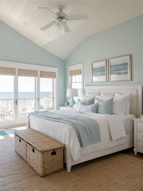 Seascape Serenity Coastal Inspired Bedroom Bliss Coastal Bedroom