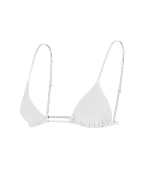 White String Bikini Top String Bralette Ark Swimwear