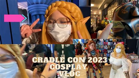 Collecting Zelda Merch In Cosplay Cradle Con 2023 Vlog YouTube