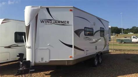 2011 Rockwood Windjammer 2102w V Nose Travel Trailer Sands Apache Camping