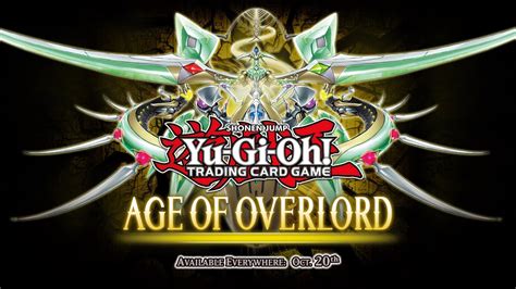 Yu Gi Oh TCG Age Of Overlord Set Introduction YouTube