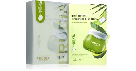 Frudia Avocado Masque Hydratant En Tissu Avec Effets Apaisants Notino Be