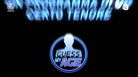 Guess My Age Indovina letà Mammoni tenori e nudità Video Sky