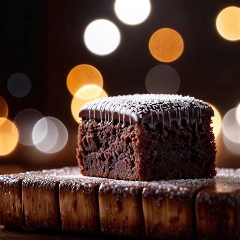 Premium Photo Lamington Traditional Popular Sweet Dessert Cake