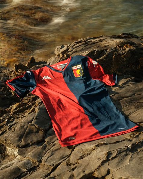 Nova Camisa Do Genoa Cfc Kappa Mdf