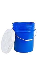 Amazon Hudson Exchange Premium 5 Gallon Bucket With Gamma Seal Lid