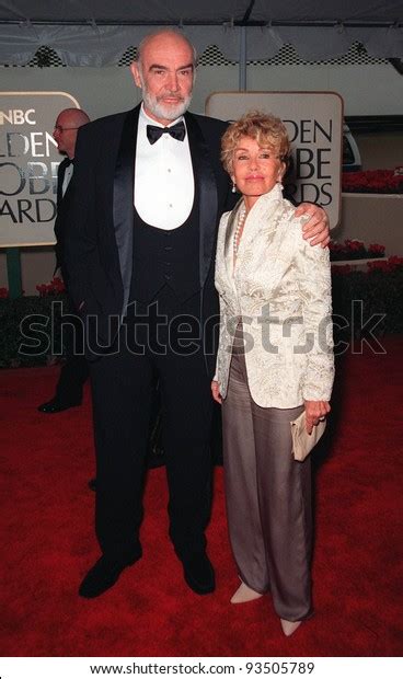 24jan99 Actor Sean Connery Wife Golden Stock Photo 93505789 | Shutterstock