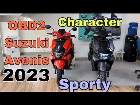 Sporty Scooter With Lots Of Features 2023 OBD 2 Suzuki Avenis