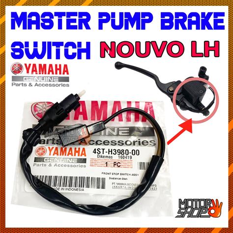 Yamaha Master Pump Brake Switch Nouvo Lh Left Hand Shopee Malaysia