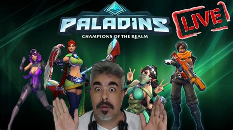 PALADINS LIVE JOGANDO E CONVERSANDO A GALERA 30 12 4300SUBS YouTube