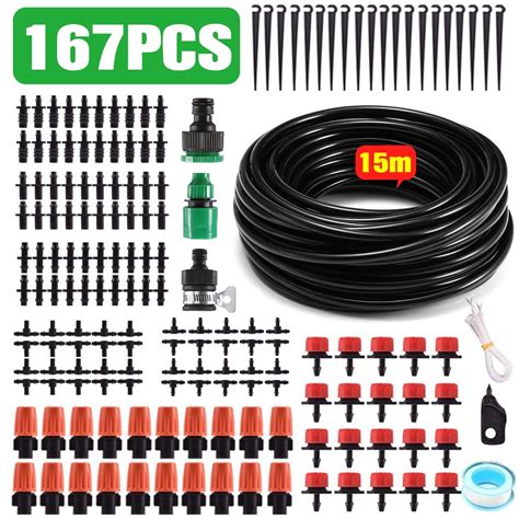 Cokden Ft Drip Irrigation Kit For Raised Bed Garden Watering System