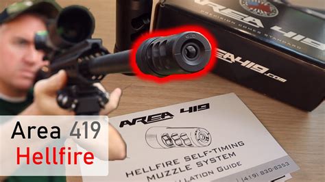 Area Hellfire Review The Lowest Recoiling Muzzle Brake Ever Youtube