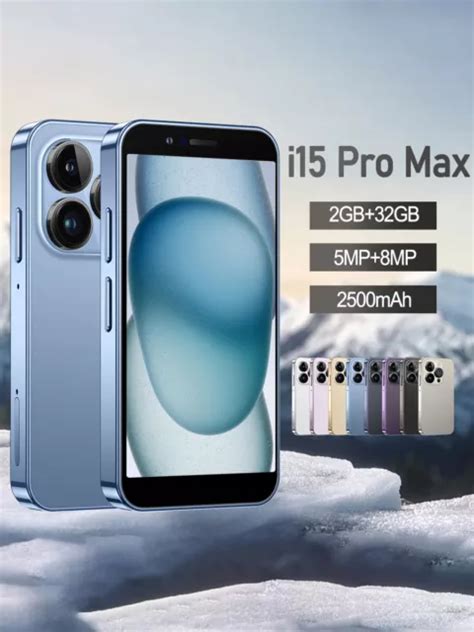 Mini Smartphone I Pro Max Pouces D Bloqu Android Go Double Sim