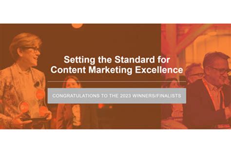 2023 Content Marketing Awards Top Winners Announced Live At Content
