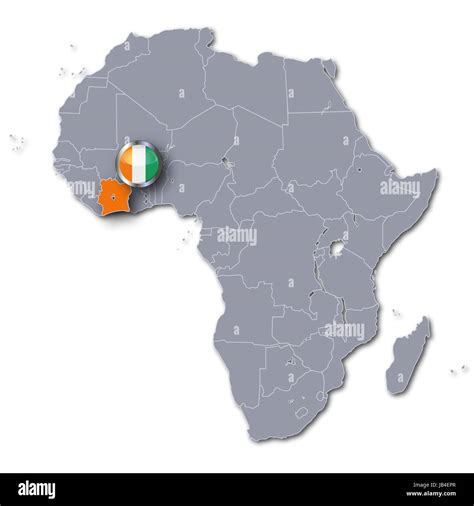 Cacao Con Mapa De Africa Imágenes Recortadas De Stock Alamy