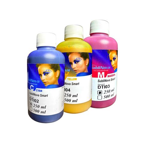 Tinta Sublimatica Inktec Epson Sublinova Dti C M Y Unidades Ml