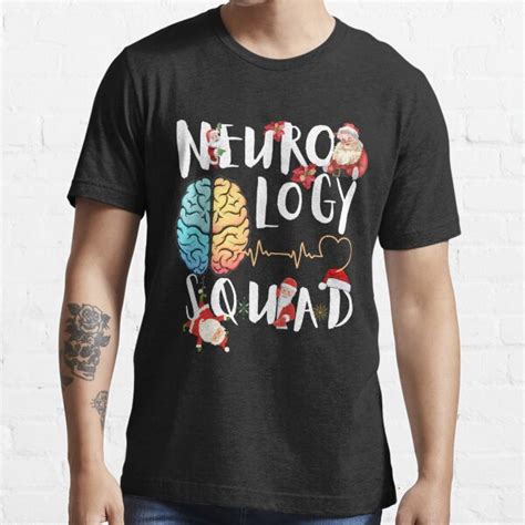 Neurology Squad Neurologist Squad Neurology Christmas Theme T Shirt