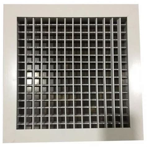 Aluminium Double Louver Square Air Grill At Rs 450 Square Feet Air