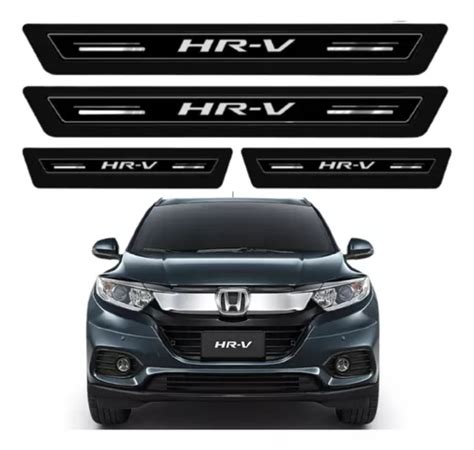 Kit Soleira Resinada Prote O Porta Honda Hrv Hr V Sport