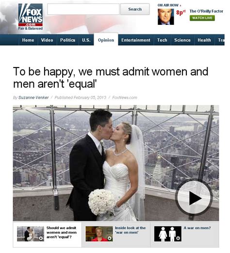 Fox News Doesnt Know Equality When It Looks It In The Face Huffpost