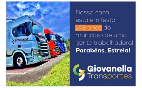 Giovanella Transportes Vagas Para Motorista