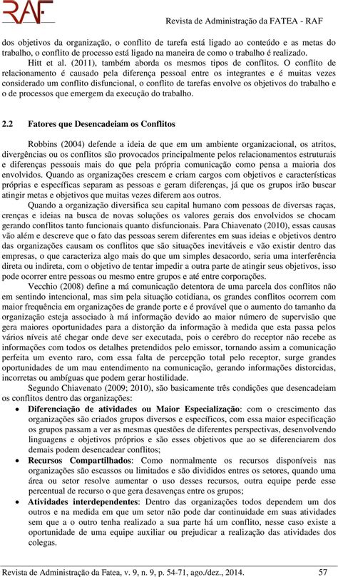 Conflitos Organizacionais Os Diversos Tipos De Conflitos Interpessoais