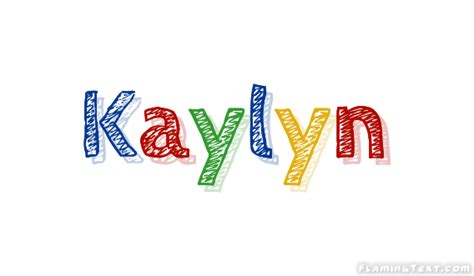 Kaylyn ロゴ フレーミングテキストからの無料の名前デザインツール