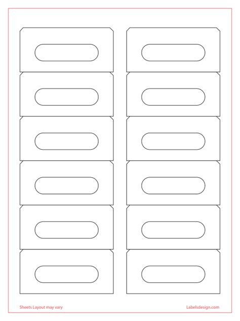 3.5 x 1.6562 Inch Audio Cassette Tape Labels - Labelsdesign.com