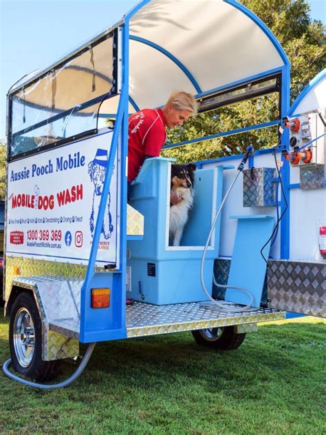 Dog Wash Trailer - Aussie Pooch Mobile