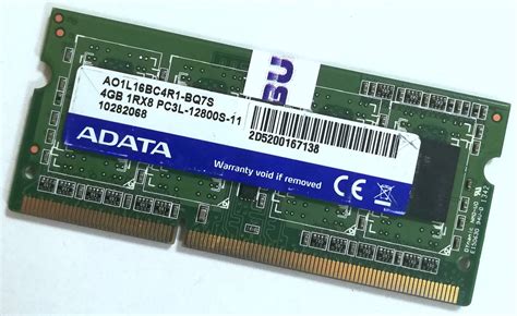 Adata Sodimm Ddr L Gb Mhz S