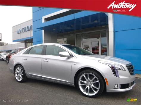 2018 Radiant Silver Metallic Cadillac Xts Premium Luxury Awd 124305498 Photo 9