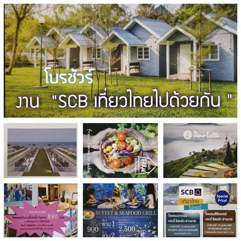 ร ว ว โ บ ร ช ว ร ท พ ก จ า ก ง า น SCB เ ท ย ว ไ ท ย ไ ป ด