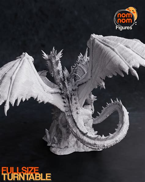 Tiamat Dungeons And Dragons 3d Model 3d Printable Cgtrader